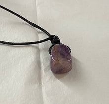 Load image into Gallery viewer, Amethyst Tumble Pendant