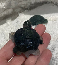 Load image into Gallery viewer, Moss Agate Turtle