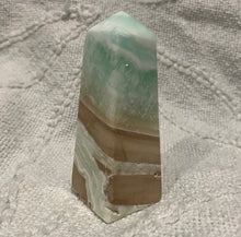 Load image into Gallery viewer, Blue aragonite tower