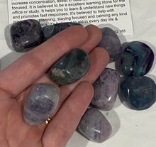 Load image into Gallery viewer, Rainbow Fluorite Tumble
