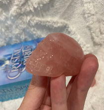 Load image into Gallery viewer, Rose Quartz Skull