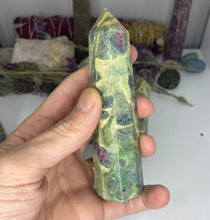 Load image into Gallery viewer, Ruby Fuchsite Towers