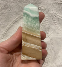 Load image into Gallery viewer, Blue aragonite tower
