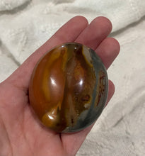 Load image into Gallery viewer, Polychrome Jasper Palm Stone