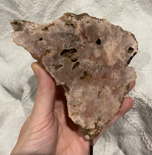 Load image into Gallery viewer, Pink Amethyst on stand