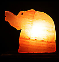 Load image into Gallery viewer, Himalayan Salt Elephant Lamp