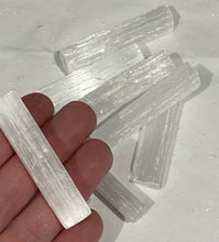 Load image into Gallery viewer, Selenite Sticks Small