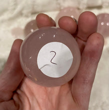 Load image into Gallery viewer, Rose Quartz Spheres