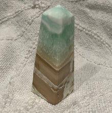 Load image into Gallery viewer, Blue aragonite tower