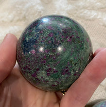 Load image into Gallery viewer, Ruby Fuchsite Sphere