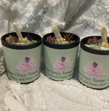 Load image into Gallery viewer, Limited Edition- Green Onyx Tower Candle