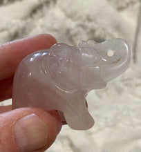 Load image into Gallery viewer, Rose Quartz Elephant