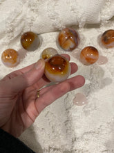 Load image into Gallery viewer, Carnelian Spheres