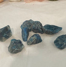 Load image into Gallery viewer, Blue Apatite- Natural Pieces