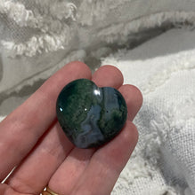 Load image into Gallery viewer, Moss Agate Heart