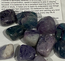 Load image into Gallery viewer, Rainbow Fluorite Tumble