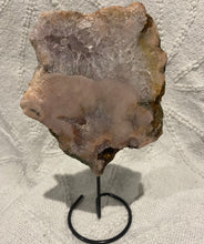 Load image into Gallery viewer, Pink Amethyst on stand