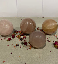 Load image into Gallery viewer, Rose Quartz Sphere