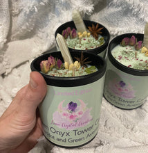 Load image into Gallery viewer, Limited Edition- Green Onyx Tower Candle