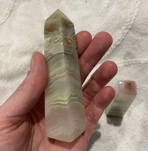 Load image into Gallery viewer, Pink Banded Onyx Tower