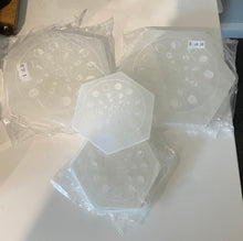 Load image into Gallery viewer, Selenite Charging Plates- With Carvings
