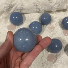 Load image into Gallery viewer, Angelite Sphere