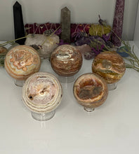 Load image into Gallery viewer, Crazy Lace Spheres- Indonesia