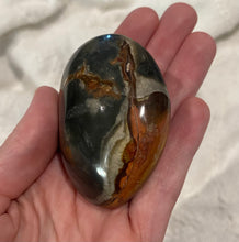 Load image into Gallery viewer, Polychrome Jasper Palm Stone