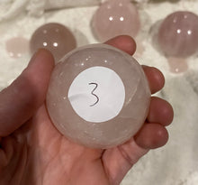 Load image into Gallery viewer, Rose Quartz Spheres