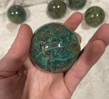 Load image into Gallery viewer, Chrysocolla Sphere