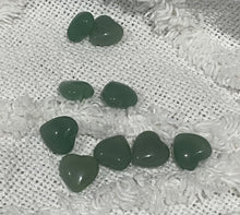 Load image into Gallery viewer, Green Aventurine Mini Hearts