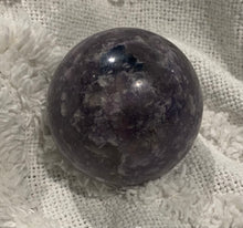 Load image into Gallery viewer, Pegmatite Sphere w/Blue Apatite