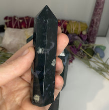 Load image into Gallery viewer, Moss Agate Towers