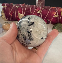 Load image into Gallery viewer, Rainbow Moonstone Sphere