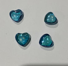 Load image into Gallery viewer, Aqua Aura Heart 12mm