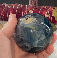 Load image into Gallery viewer, Rainbow Fluorite Sphere