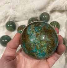 Load image into Gallery viewer, Chrysocolla Sphere