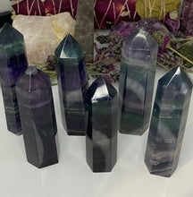 Load image into Gallery viewer, Rainbow Fluorite Towers