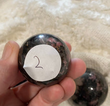 Load image into Gallery viewer, Rhodonite Spheres