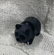 Load image into Gallery viewer, Obsidian Panda Carving