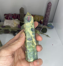 Load image into Gallery viewer, Ruby Fuchsite Towers