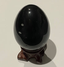 Load image into Gallery viewer, Snowflake Obsidian Egg