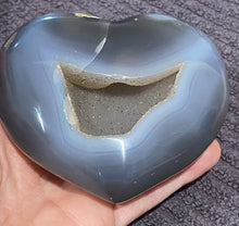 Load image into Gallery viewer, Druzy Agate Heart