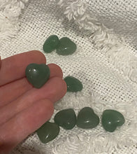 Load image into Gallery viewer, Green Aventurine Mini Hearts