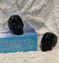 Load image into Gallery viewer, Obsidian Skull