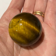 Load image into Gallery viewer, Tigers Eye Sphere 32mm