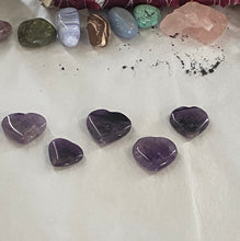 Load image into Gallery viewer, Mini Amethyst Hearts