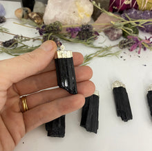 Load image into Gallery viewer, Black Tourmaline Pendant