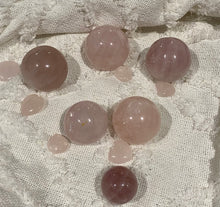 Load image into Gallery viewer, Rose Quartz Spheres