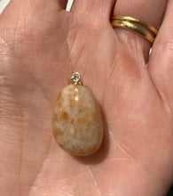 Load image into Gallery viewer, Sunstone | Tumbled | Pendant | with Sterling Silver